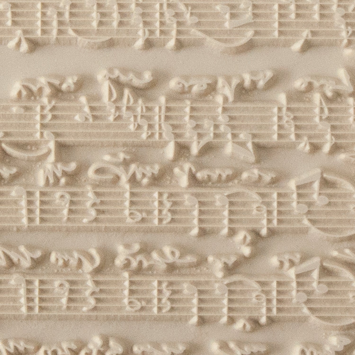 beige Rollable Texture Tile - Sheet Music