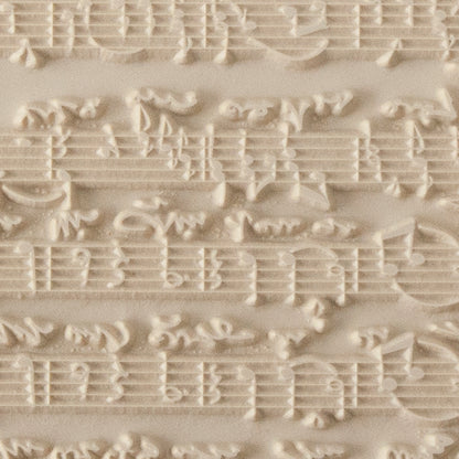 beige Rollable Texture Tile - Sheet Music