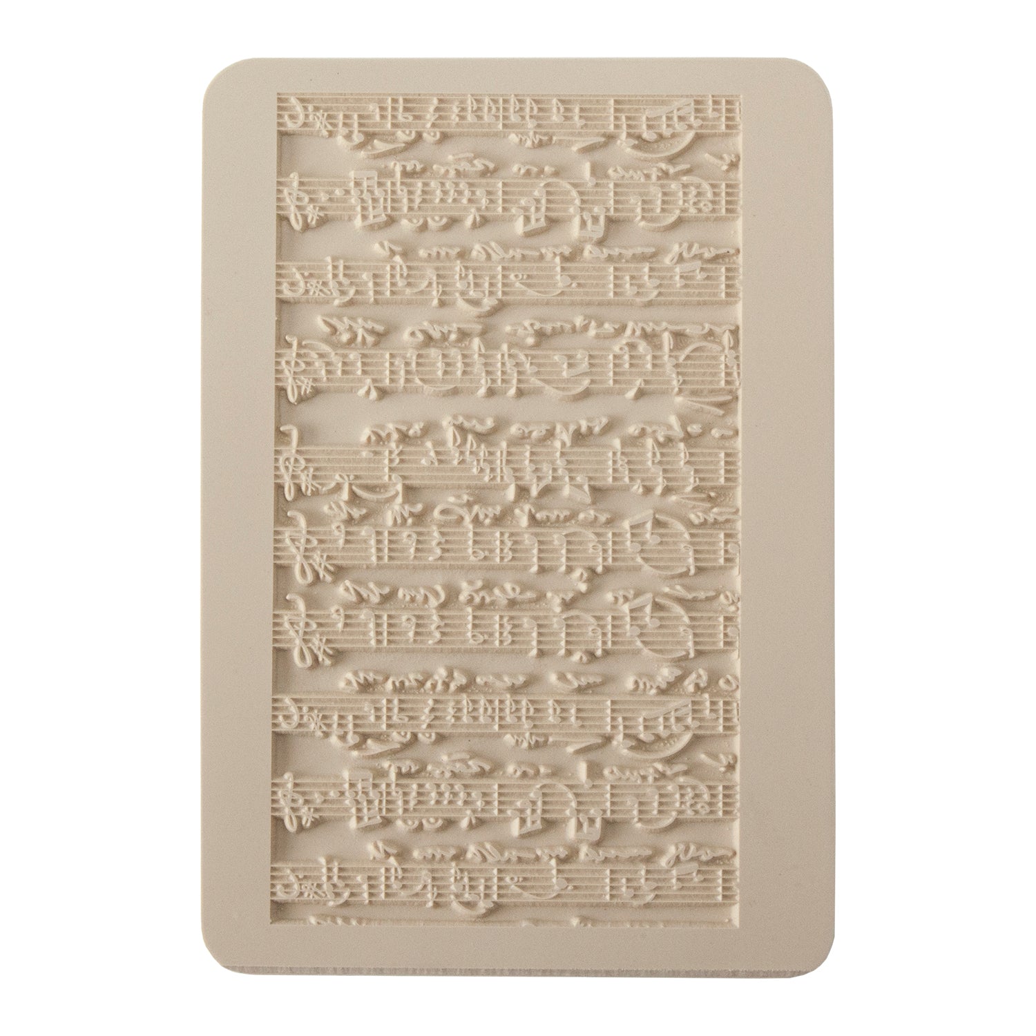 beige Rollable Texture Tile - Sheet Music