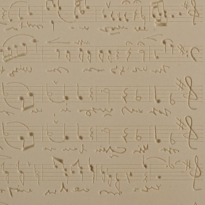 beige Rollable Texture Tile - Sheet Music Fineline