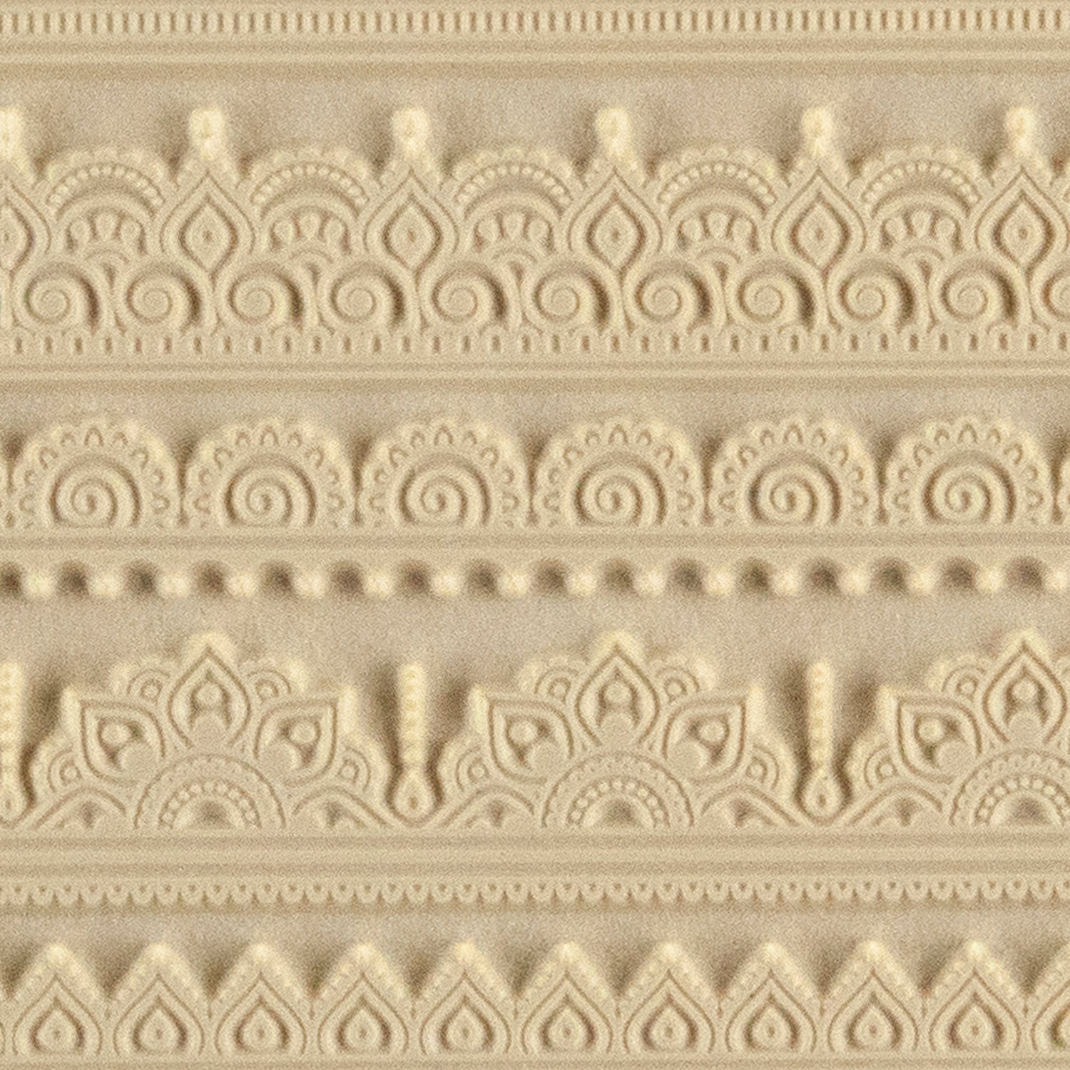 beige Rollable Texture Tile - Mehndi Borders