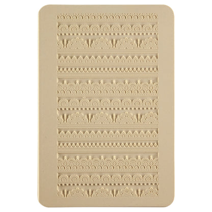 beige Rollable Texture Tile - Mehndi Borders