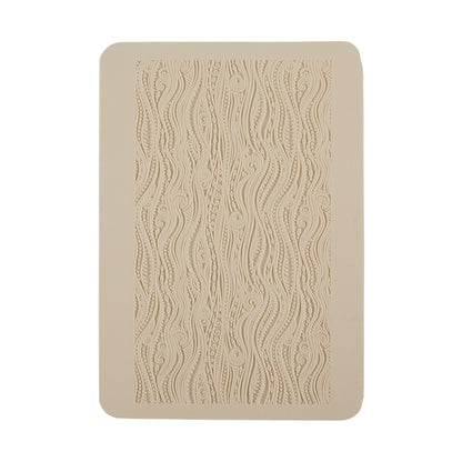 beige Rollable Texture Tile - Tribal Vines