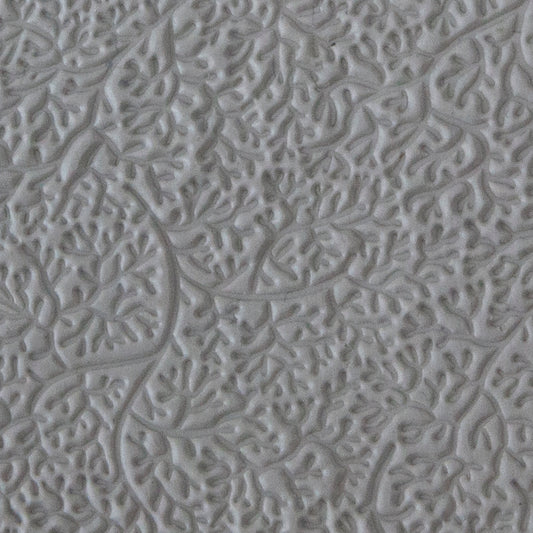 Rollable Texture Tile - Branching Out sample in gray clay