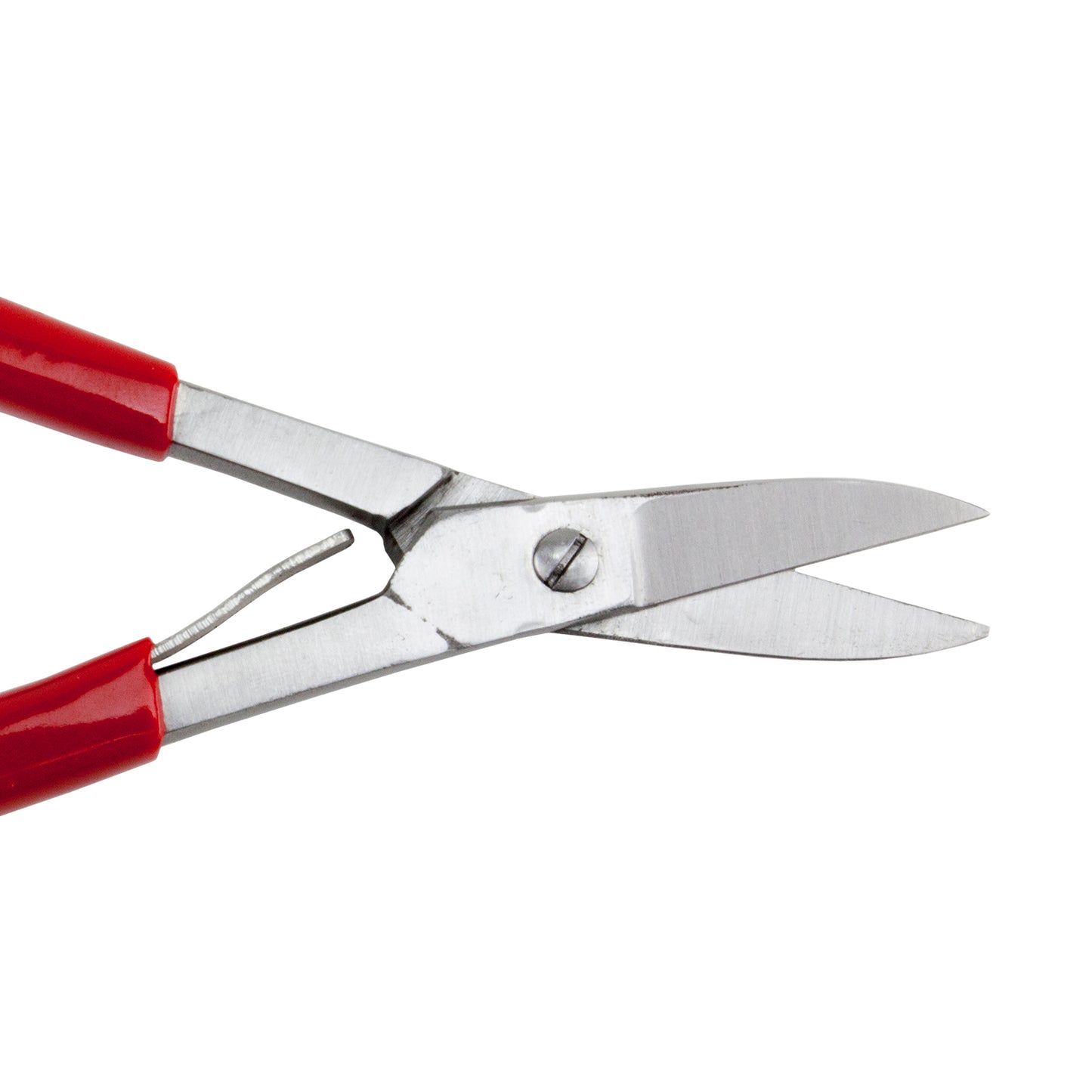 Metal Shear with Spring with red handles