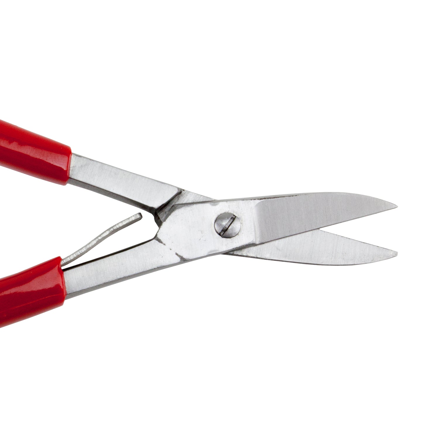 Metal Shear with Spring with red handles