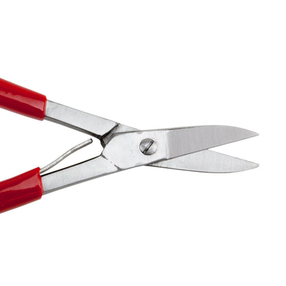 Metal Shear with Spring with red handles