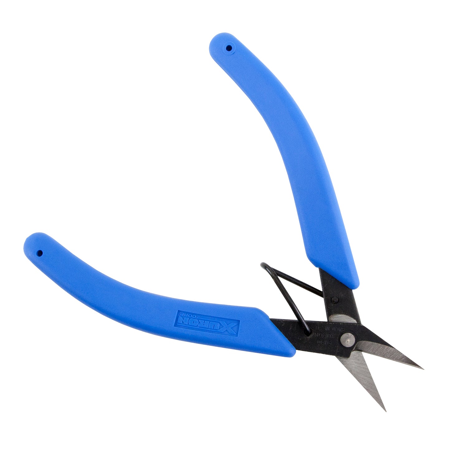 Xuron Shear - Non-Serrated with blue handles