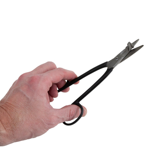 hand holding Whaley Precision Bezel & 90 Degree Shear