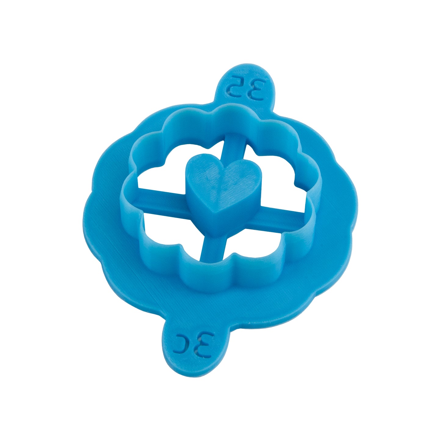 blue plastic Sully's Clay - Jammy Dodger 35mm