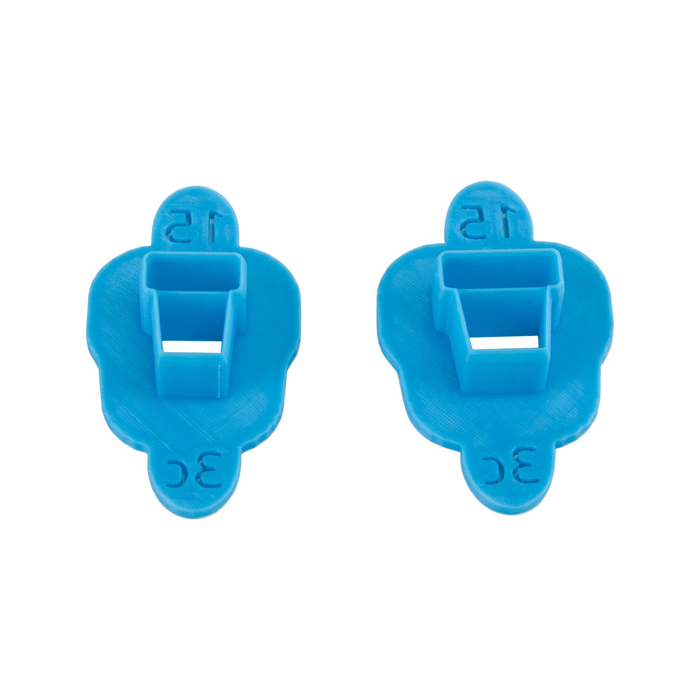 blue plastic Sully's Clay - Pot - Double Set 15mm
