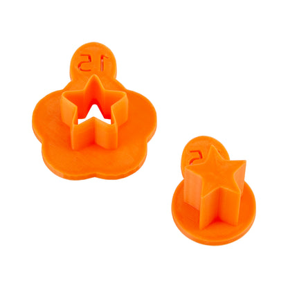 orange plastic Sully's Clay - Star