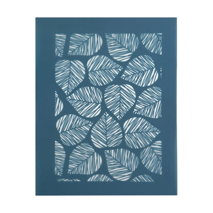 EZ Print Silk Screen - Cordate Leaf