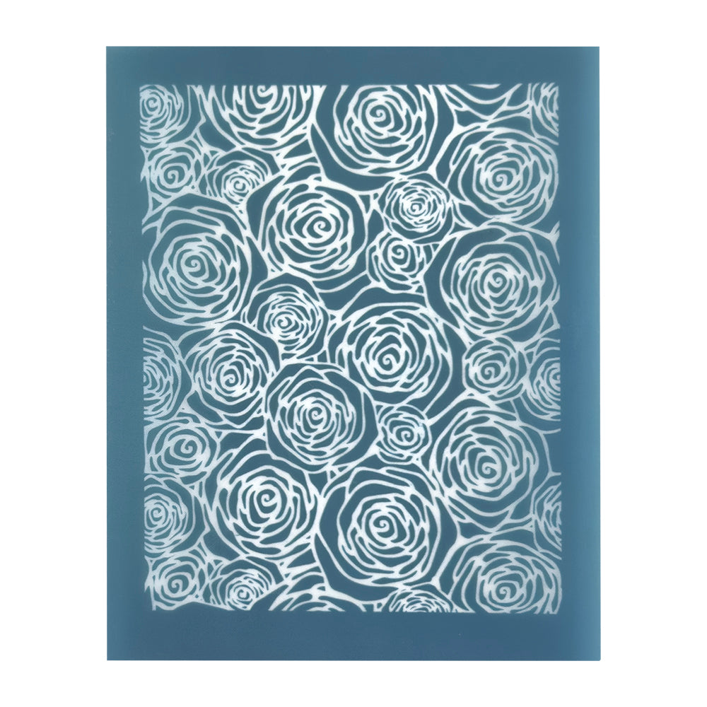 EZ Print Silk Screen - Rose Pattern