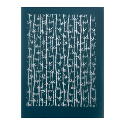 blue EZ Print Silk Screen - Blissful Bamboo