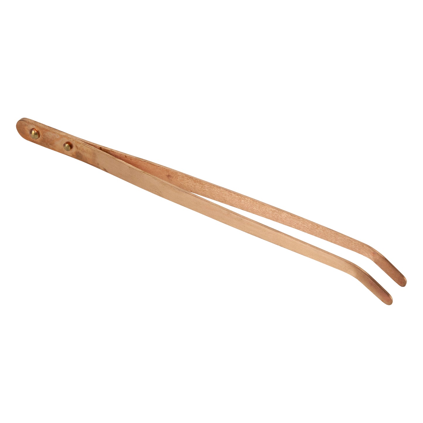 Copper Pickle Tongs - Curved