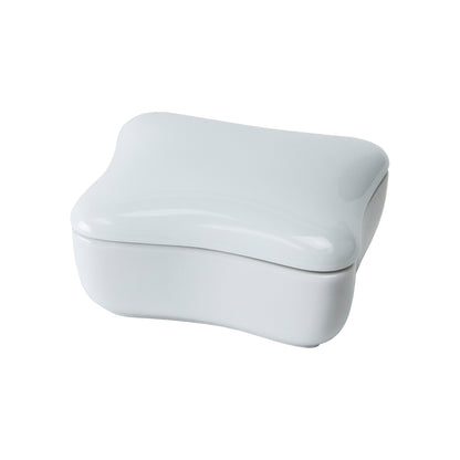 closed Porcelain Trinket Box - Rectangular 2-3/4"