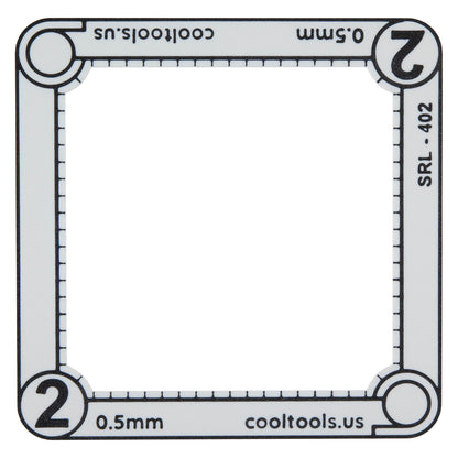 Square Clay Thickness Rolling Frames - Cool Tools