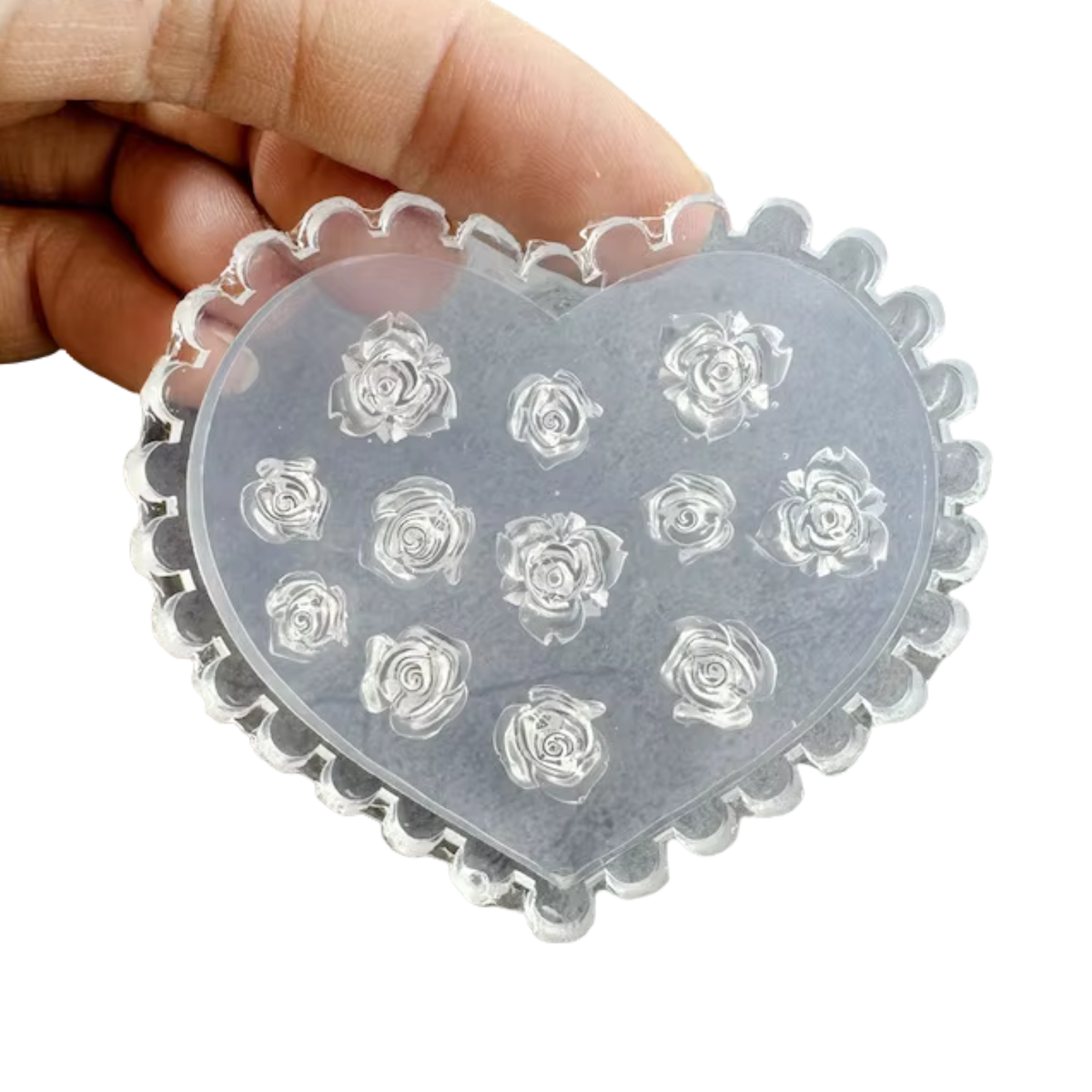 Mini Silicone Jewelry Mold - Single Roses - Cool Tools