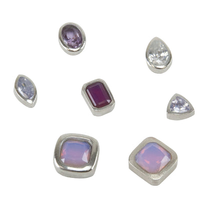 Stone Setting Punch  Silver Samples