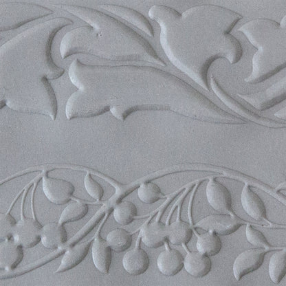 Jewelry Artist Elements - Texture - Arts and Crafts - Borders sample in gray clay