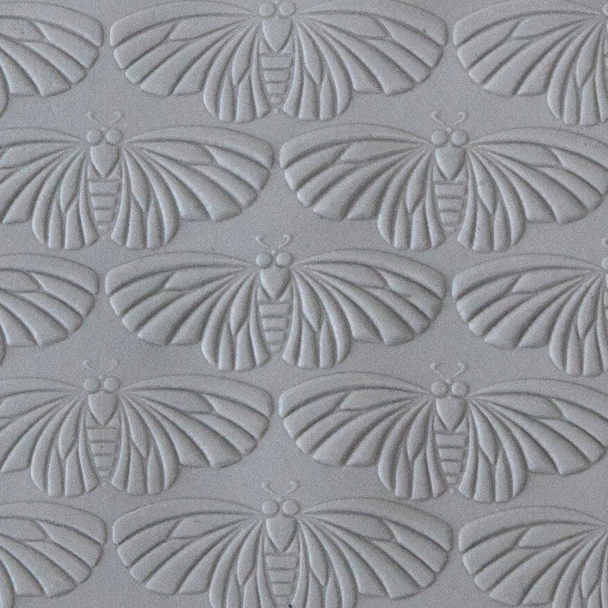 Jewelry Artist Elements - Texture - Arts and Crafts - Moth Textures sample in gray clay