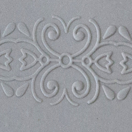 Jewelry Artist Elements - Texture - Arts and Crafts - Borders 2 sample in gray clay