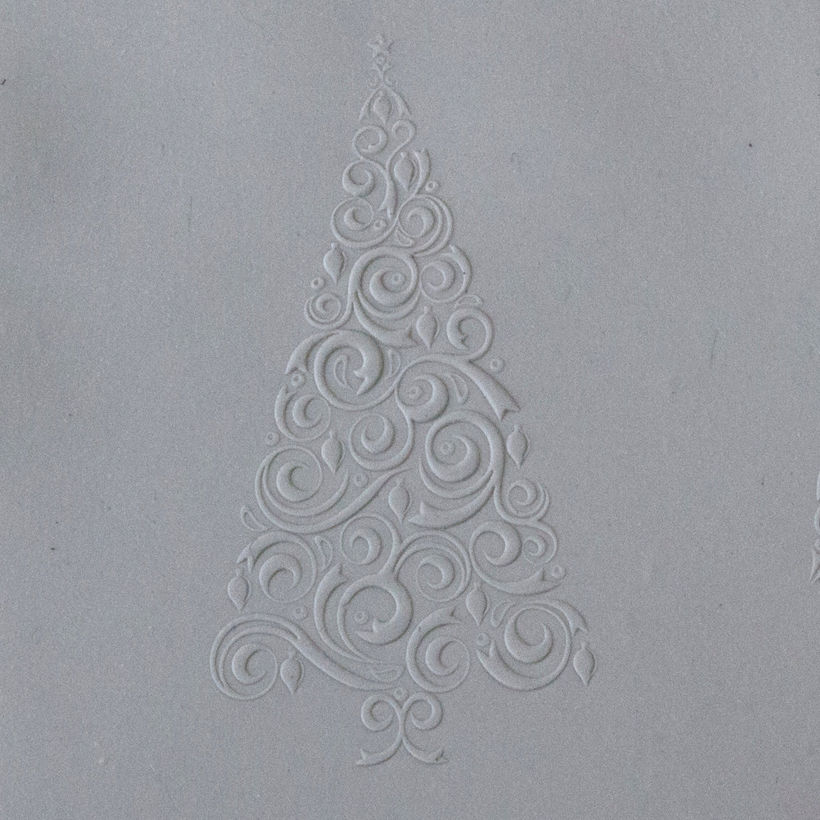 Jewelry Artist Elements - Texture - Winter sample in gray clay