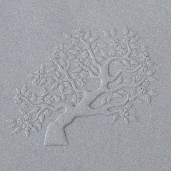 Jewelry Artist Elements - Texture - Tree of Life 3 sample in gray clay
