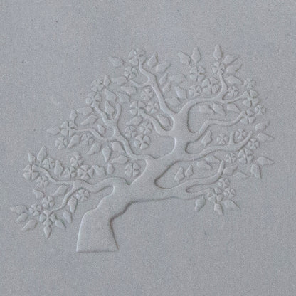 Jewelry Artist Elements - Texture - Tree of Life 3 sample in gray clay

