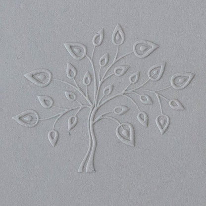 Jewelry Artist Elements - Texture - Tree of Life 4 sample in gray clay