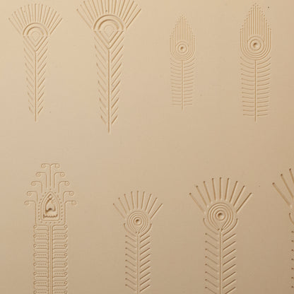 beige Jewelry Artist Elements - Texture - Prairie Feathers 1