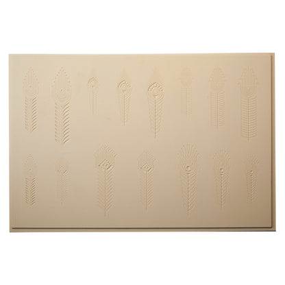 beige Jewelry Artist Elements - Texture - Prairie Feathers 2