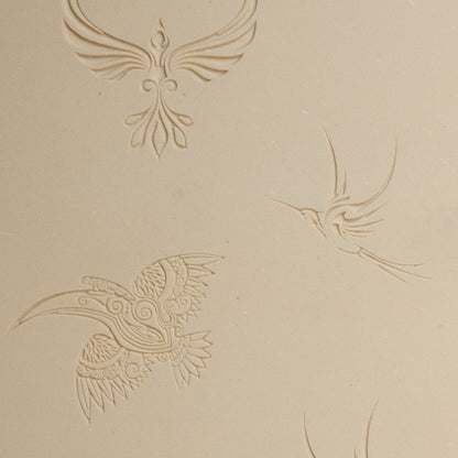beige Jewelry Artist Elements - Texture - Flying Creatures