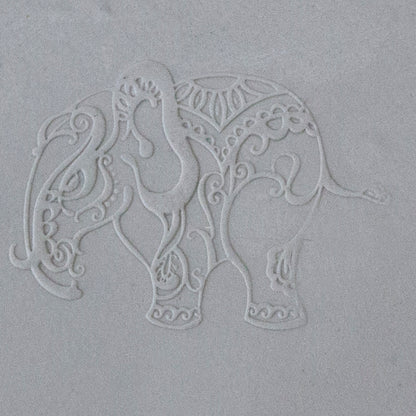 Jewelry Artist Elements - Texture - Land Creatures sample in gray clay
