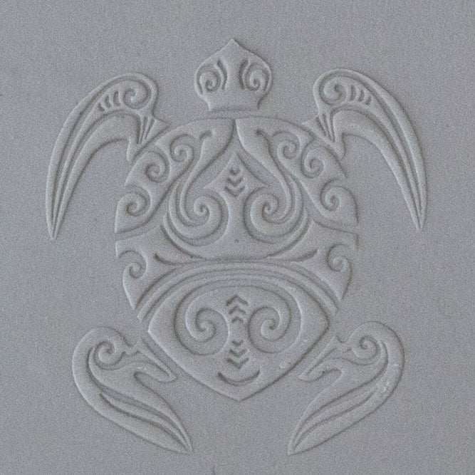 Jewelry Artist Elements - Texture - Sea Creatures sample in gray clay