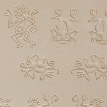 beige Jewelry Artist Elements - Texture - Symbols of Mexico 2