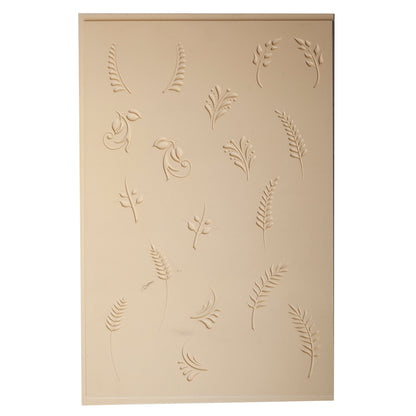 beige Jewelry Artist Elements - Texture - Fronds Foliage