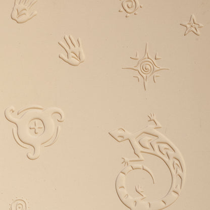 beige Jewelry Artist Elements - Texture - Petroglyphs