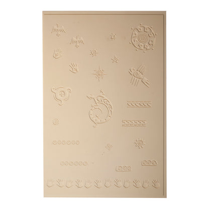 beige Jewelry Artist Elements - Texture - Petroglyphs