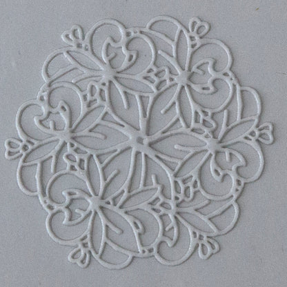 Jewelry Artist Elements - Texture - Leaf & Seed Elements - Pendants & Links sample in gray clay