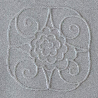 Jewelry Artist Elements - Texture - Wild Rose Elements - Charms & Connectors sample in gray clay