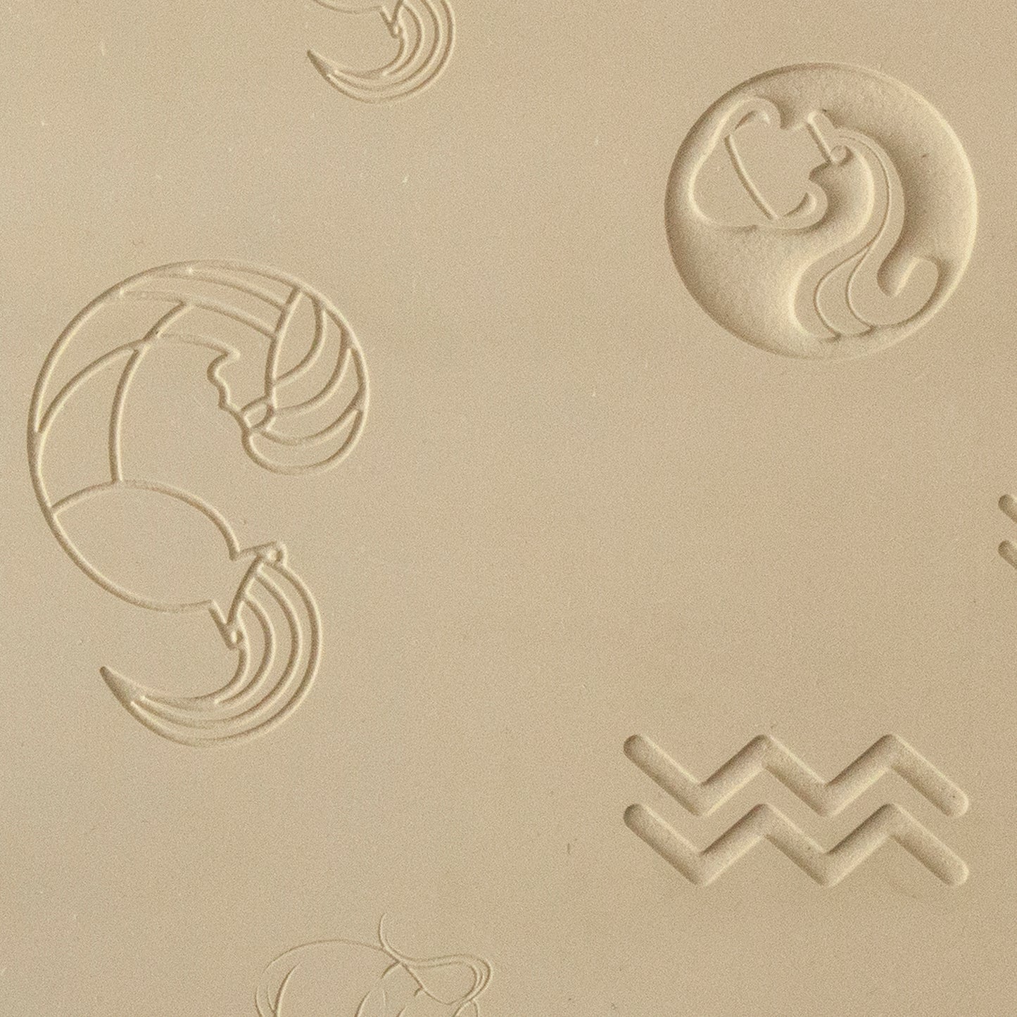 beige Jewelry Artist Elements - Texture - Astrology - Aquarius