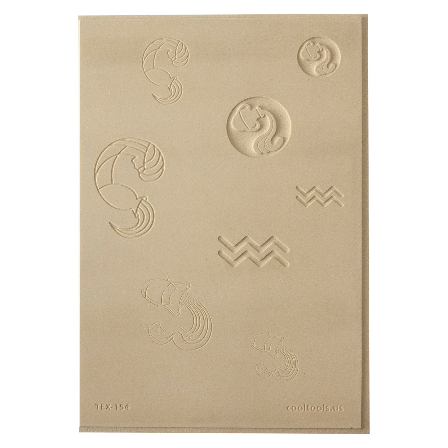 beige Jewelry Artist Elements - Texture - Astrology - Aquarius