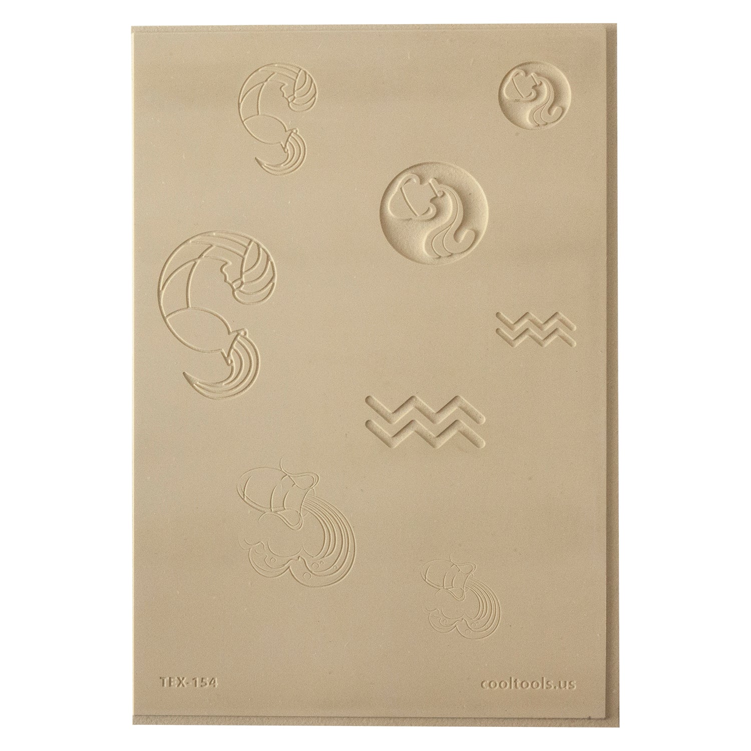 beige Jewelry Artist Elements - Texture - Astrology - Aquarius