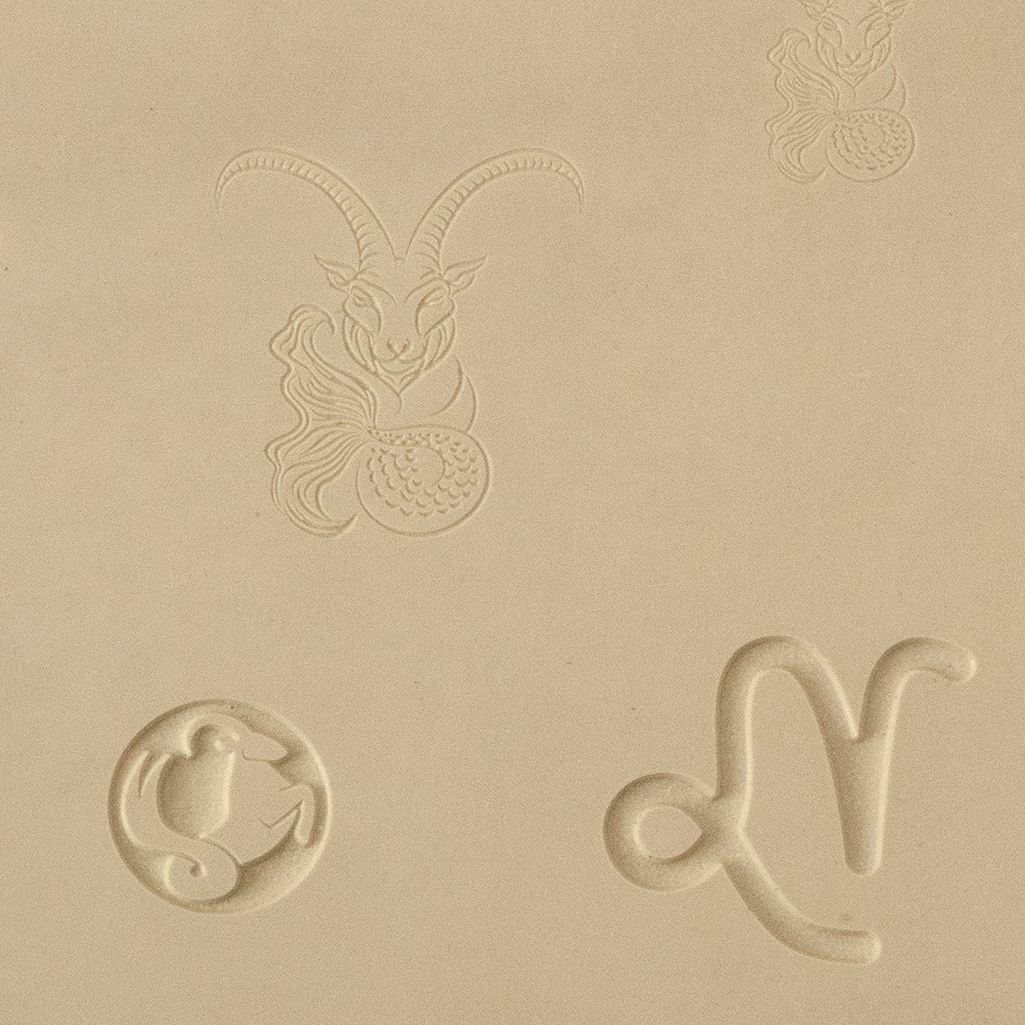 beige Jewelry Artist Elements - Texture - Astrology - Capricorn