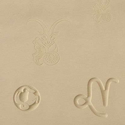 beige Jewelry Artist Elements - Texture - Astrology - Capricorn