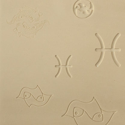 beige Jewelry Artist Elements - Texture - Astrology - Pisces