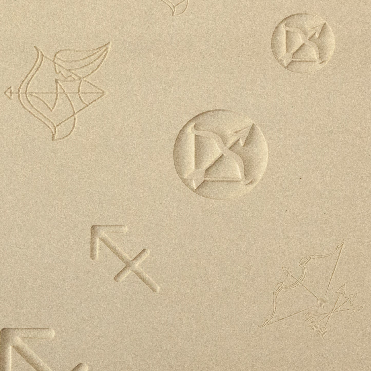 beige Jewelry Artist Elements - Texture - Astrology - Sagittarius