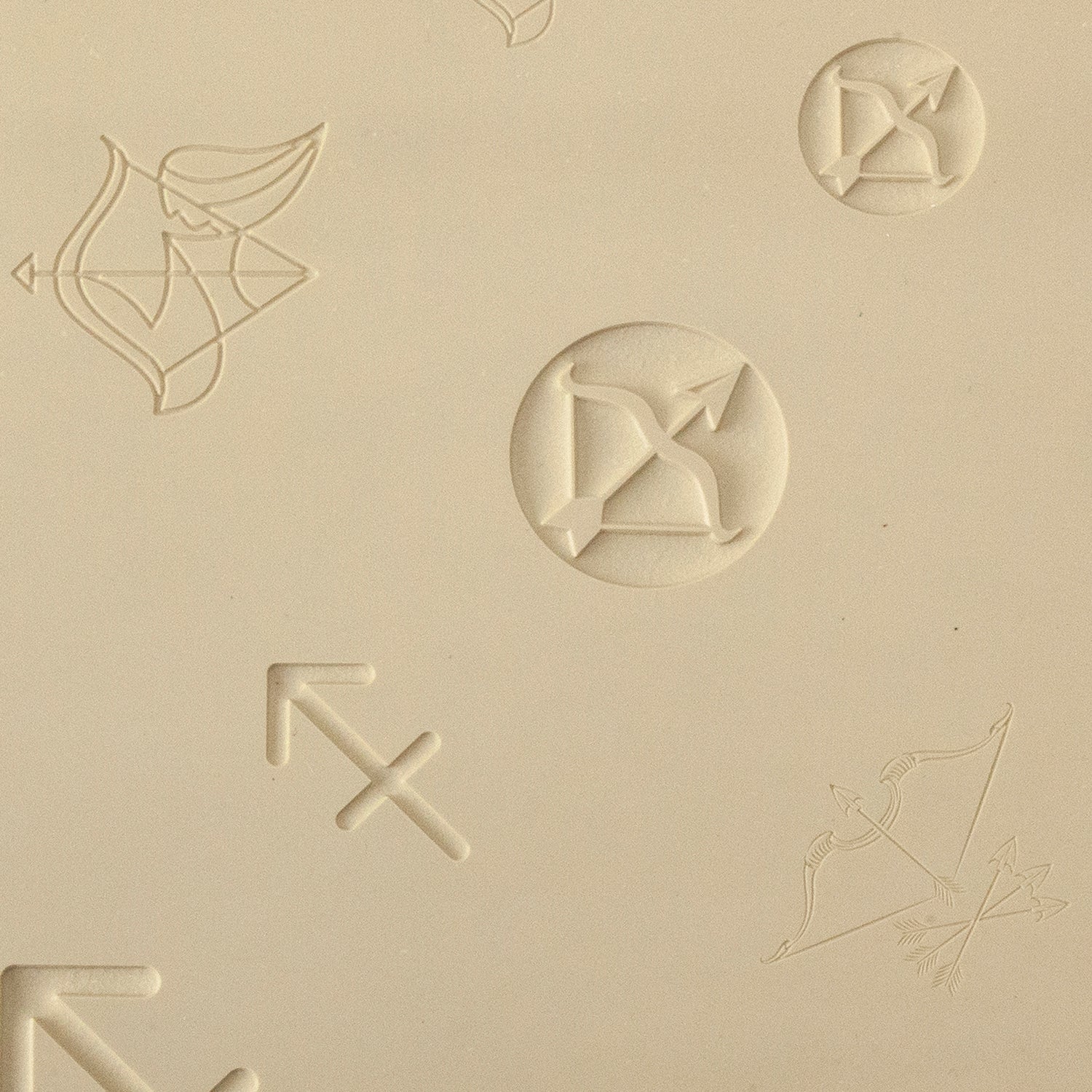 beige Jewelry Artist Elements - Texture - Astrology - Sagittarius